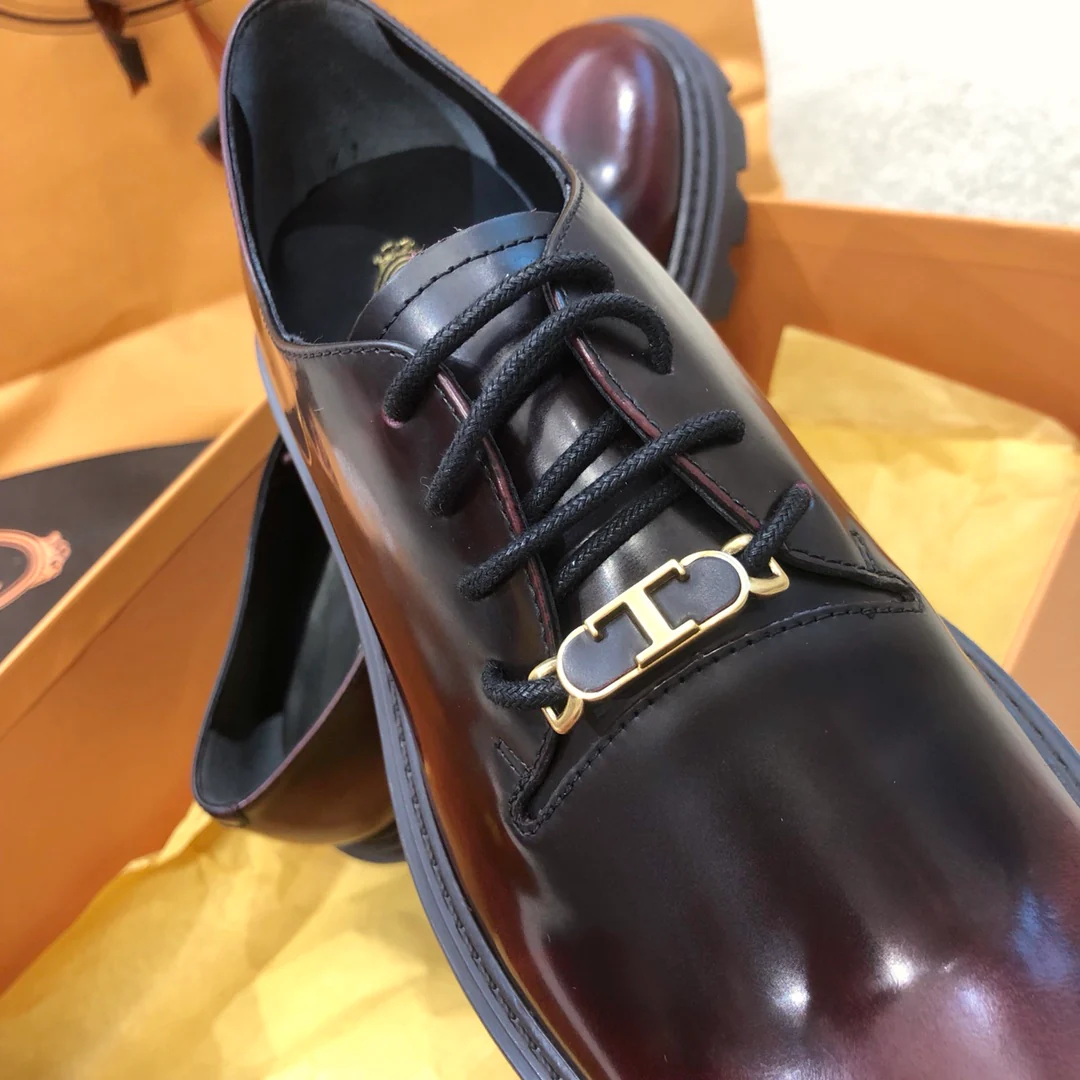 Лоферы на платформе Tods - 5