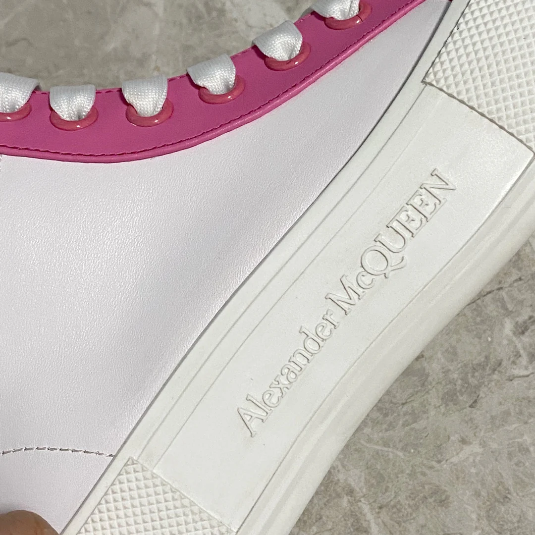 Высокие парусиновые туфли на платформе McQueen - 2 шт.