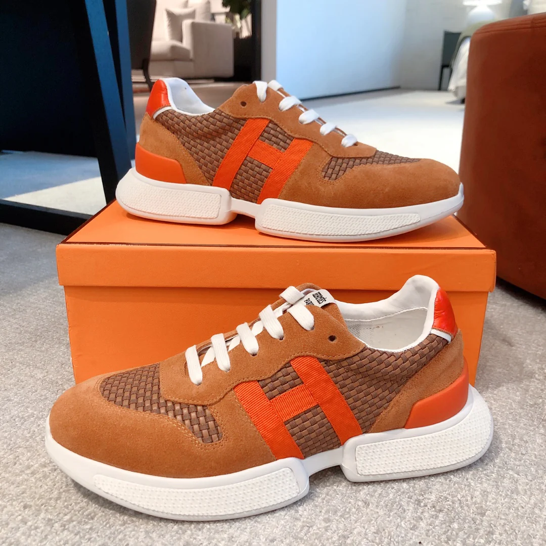 Новинки весенней коллекции Hermes 2022 года - Спортивная и повседневная обувь - Мужская - 8