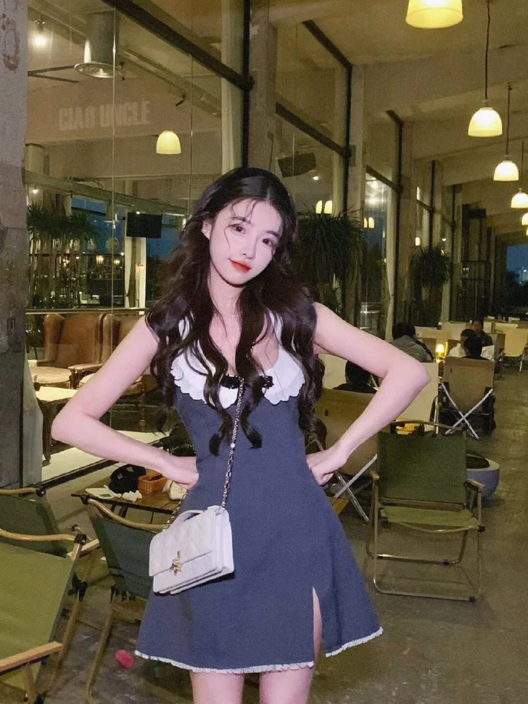 Новинка сезона весна/лето 2023 от Dior - Женская модель - Клатч из овечьей кожи - Белый