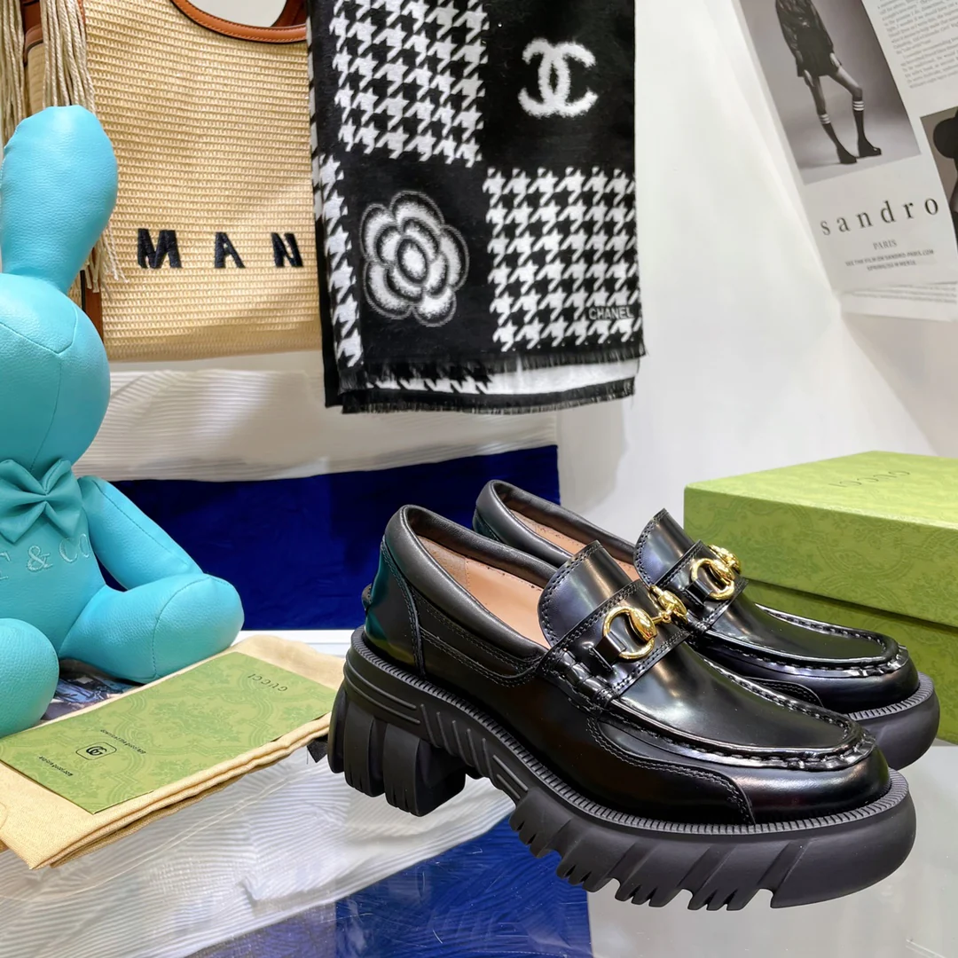 Лоферы на платформе Gucci