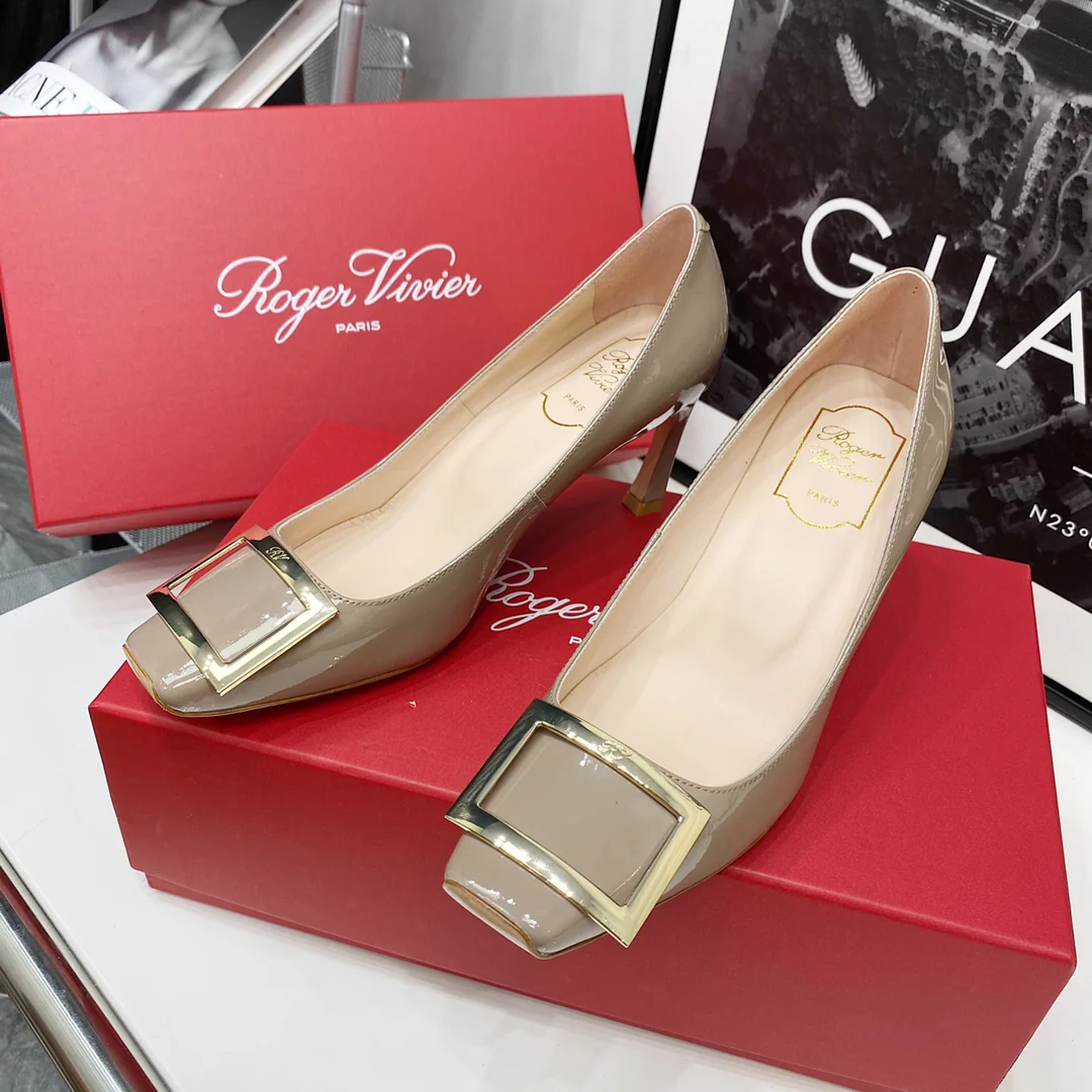 Каблук-банан RV-7-5 см - цвет хаки