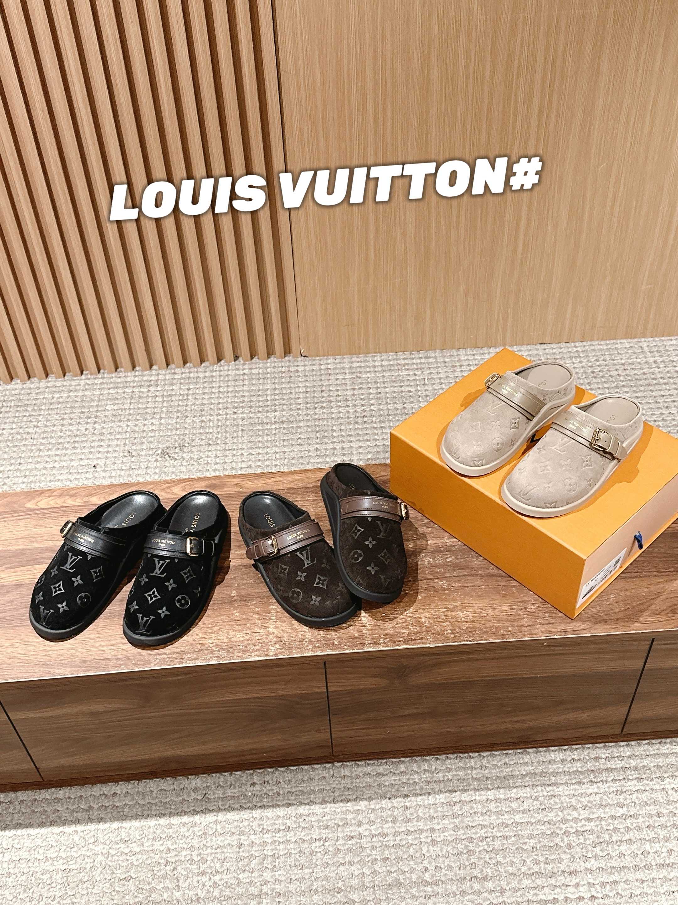 Новинка LV 2025 - Обувь Birkenstock - Замшевая отделка