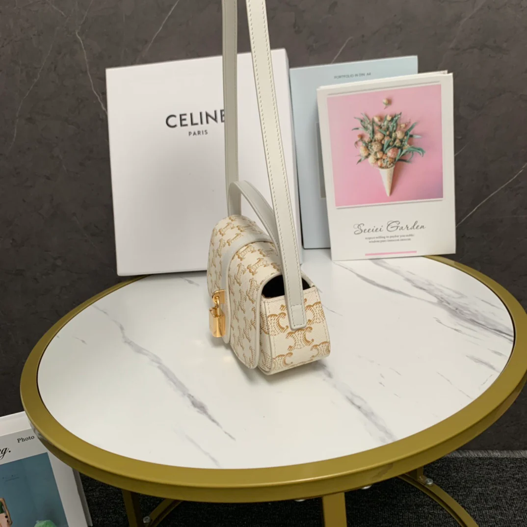 Клатч Celine Tabou - белый