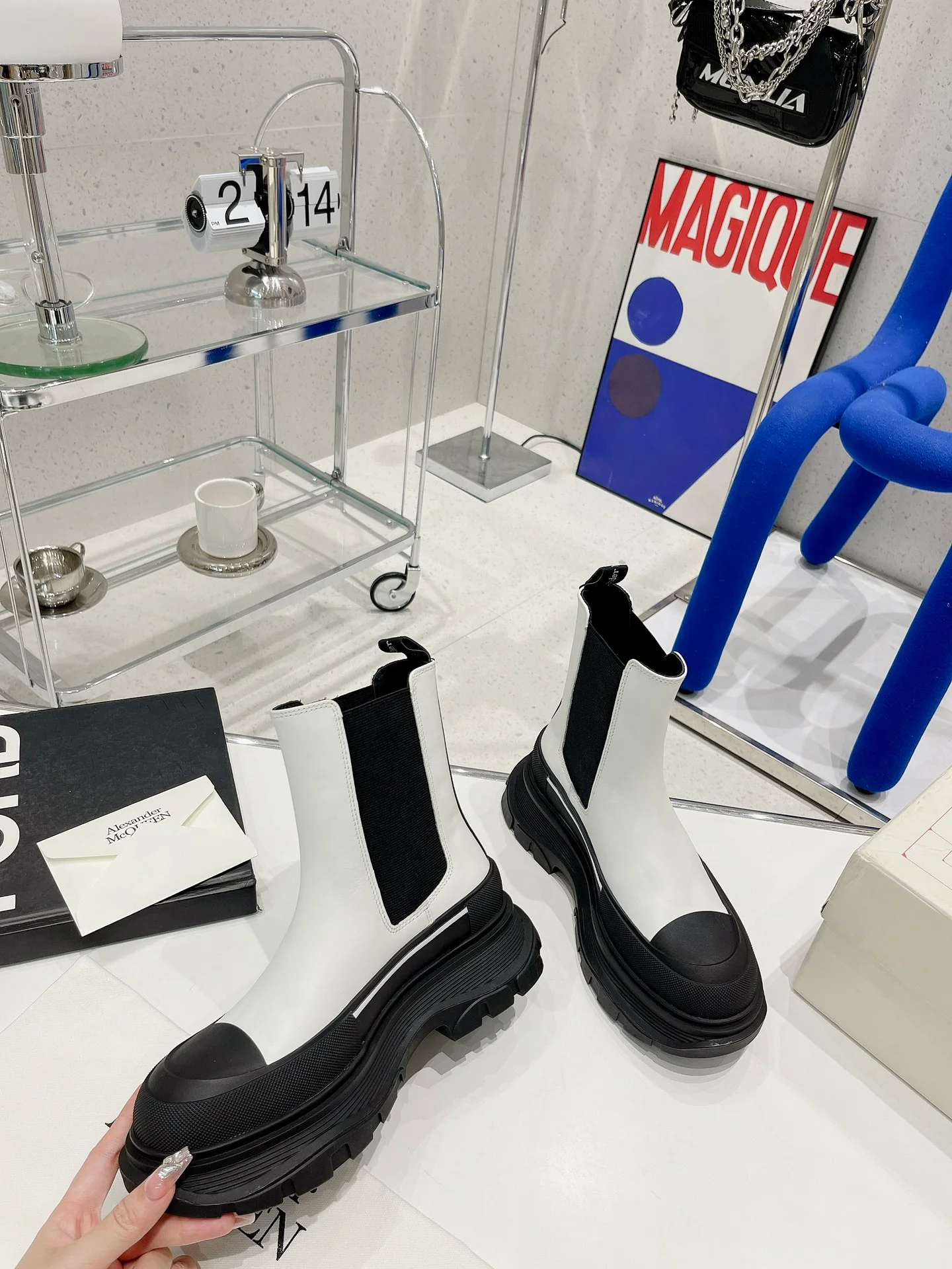 Коллекция McQueen 2022 года с подиума - Ботильоны - 1