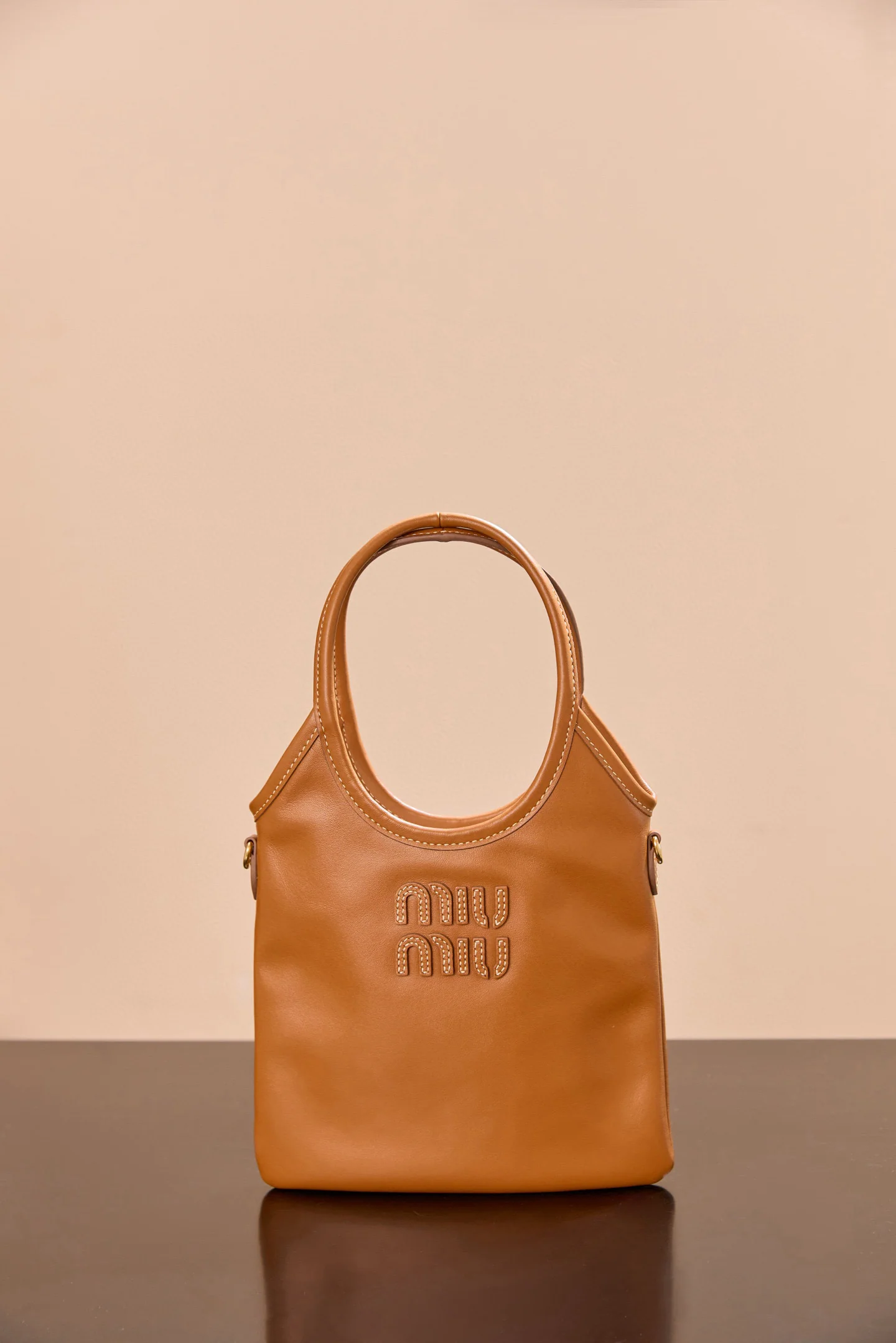 Сумка-шоппер Miu Miu-5ba281m650-??? Маленькая, коричневая