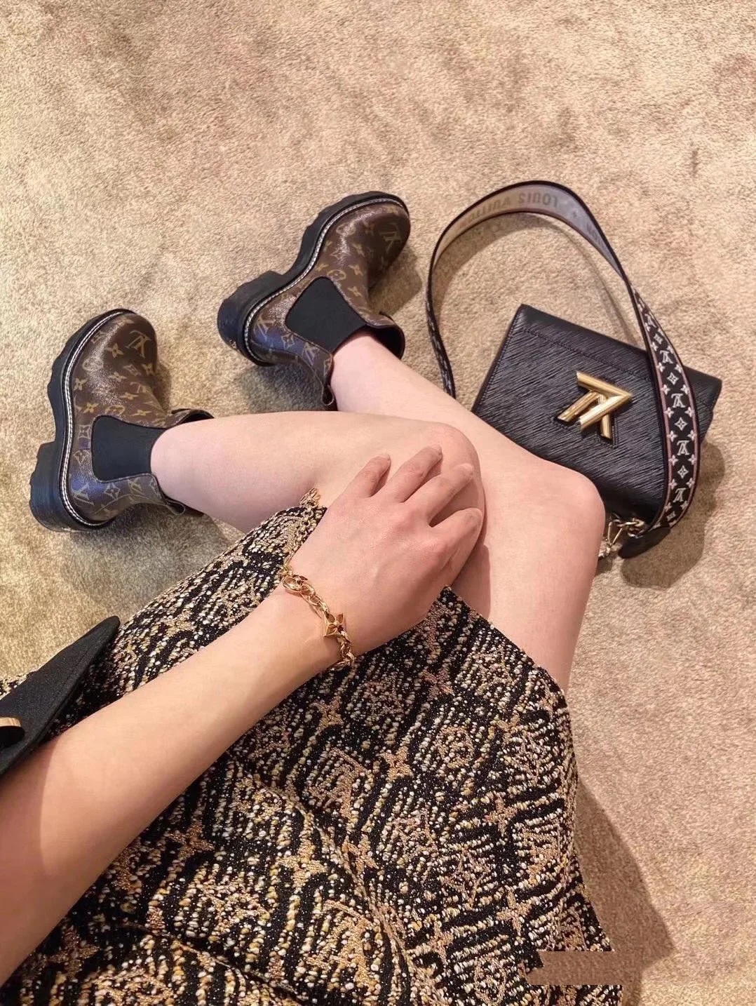 Новинка осенне-зимней коллекции LV 2023 - Beaubourg - Ботильоны - Короткие ботинки