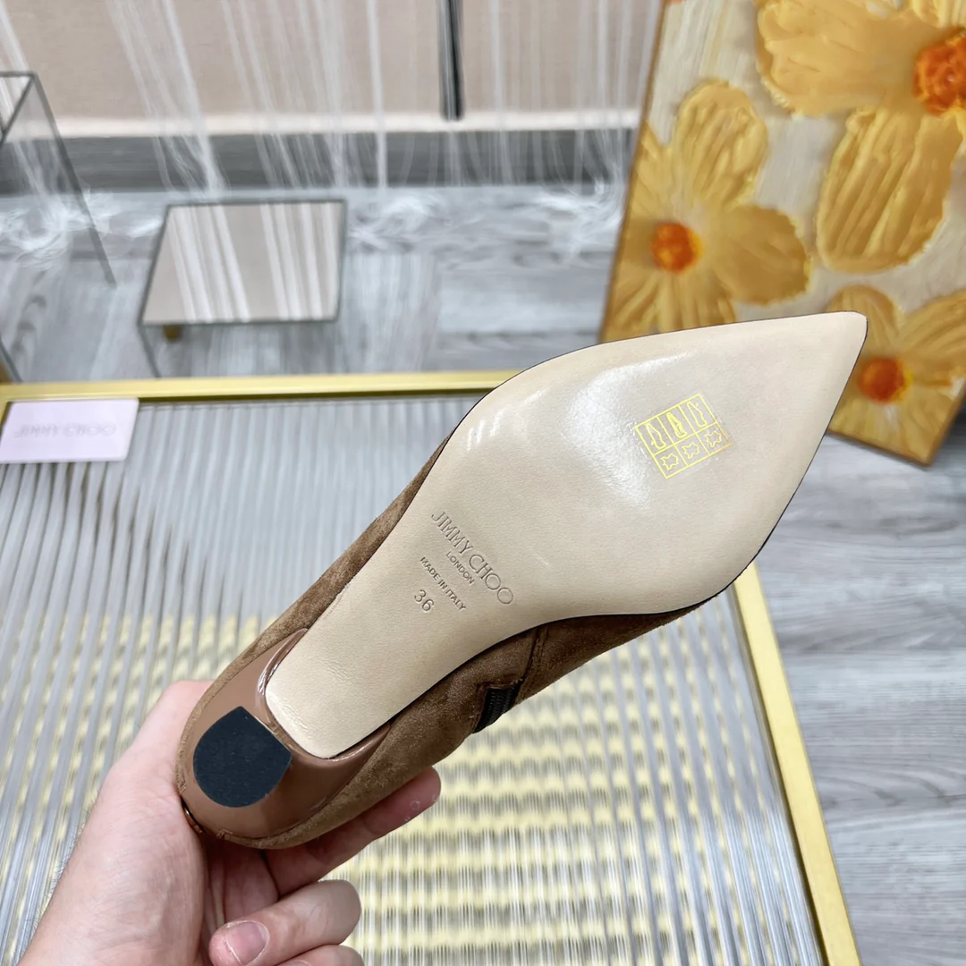 Ботильоны Jimmy из лакированной кожи