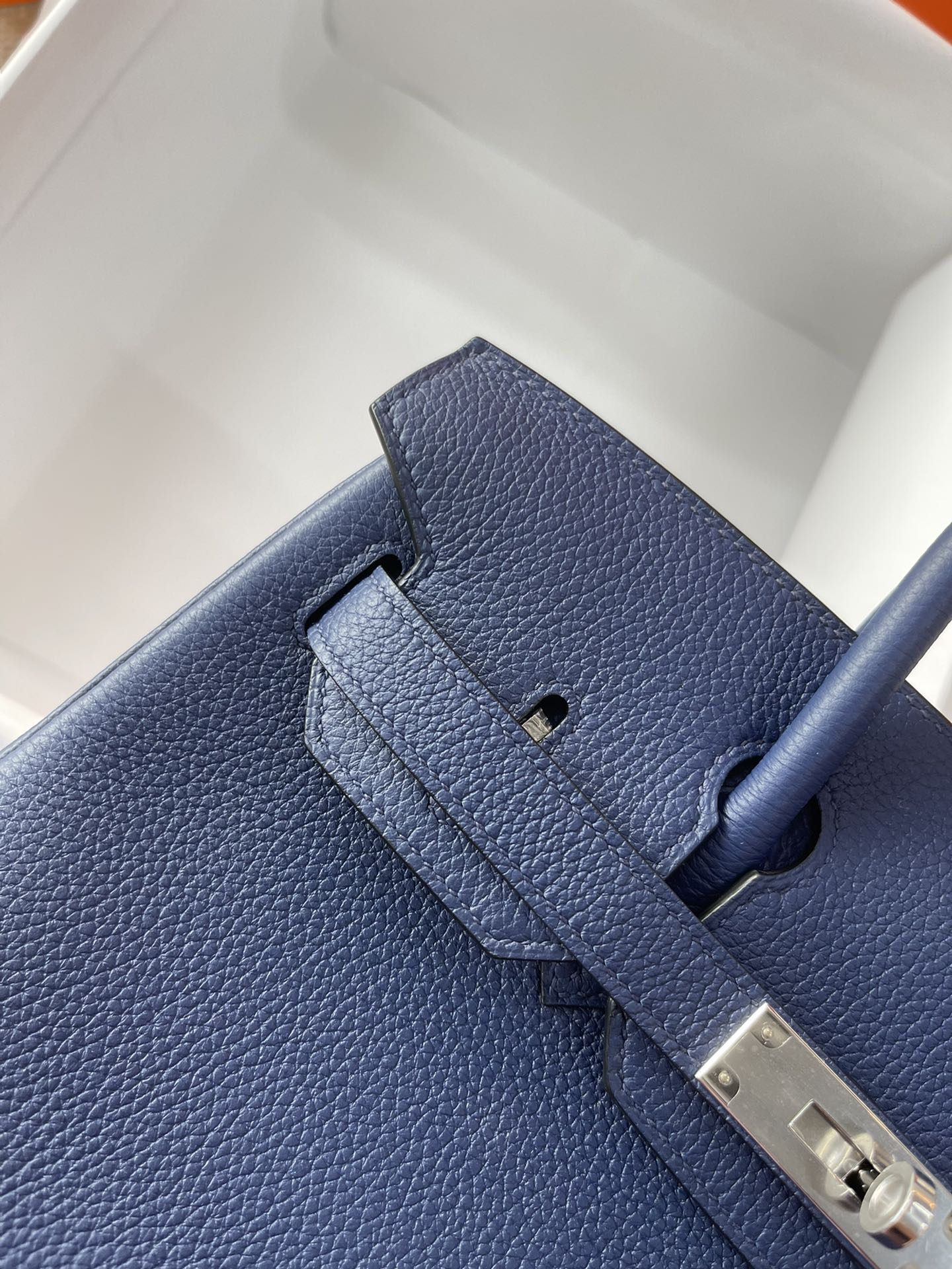 Сумка Hermes Birkin 30 Togo Jewel Basket с серебряной пряжкой