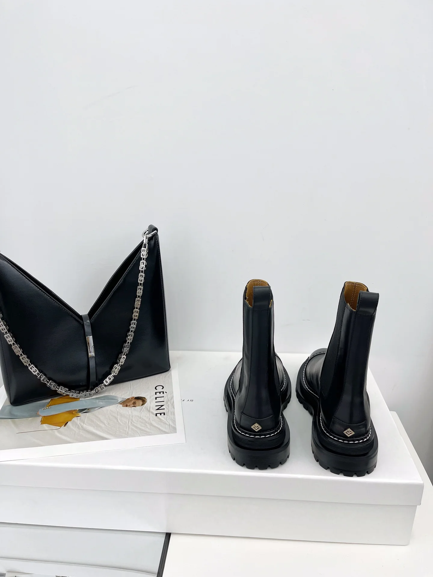 Обувь BV - BV - Металлическая колодка с отделкой стразами - Ботильоны