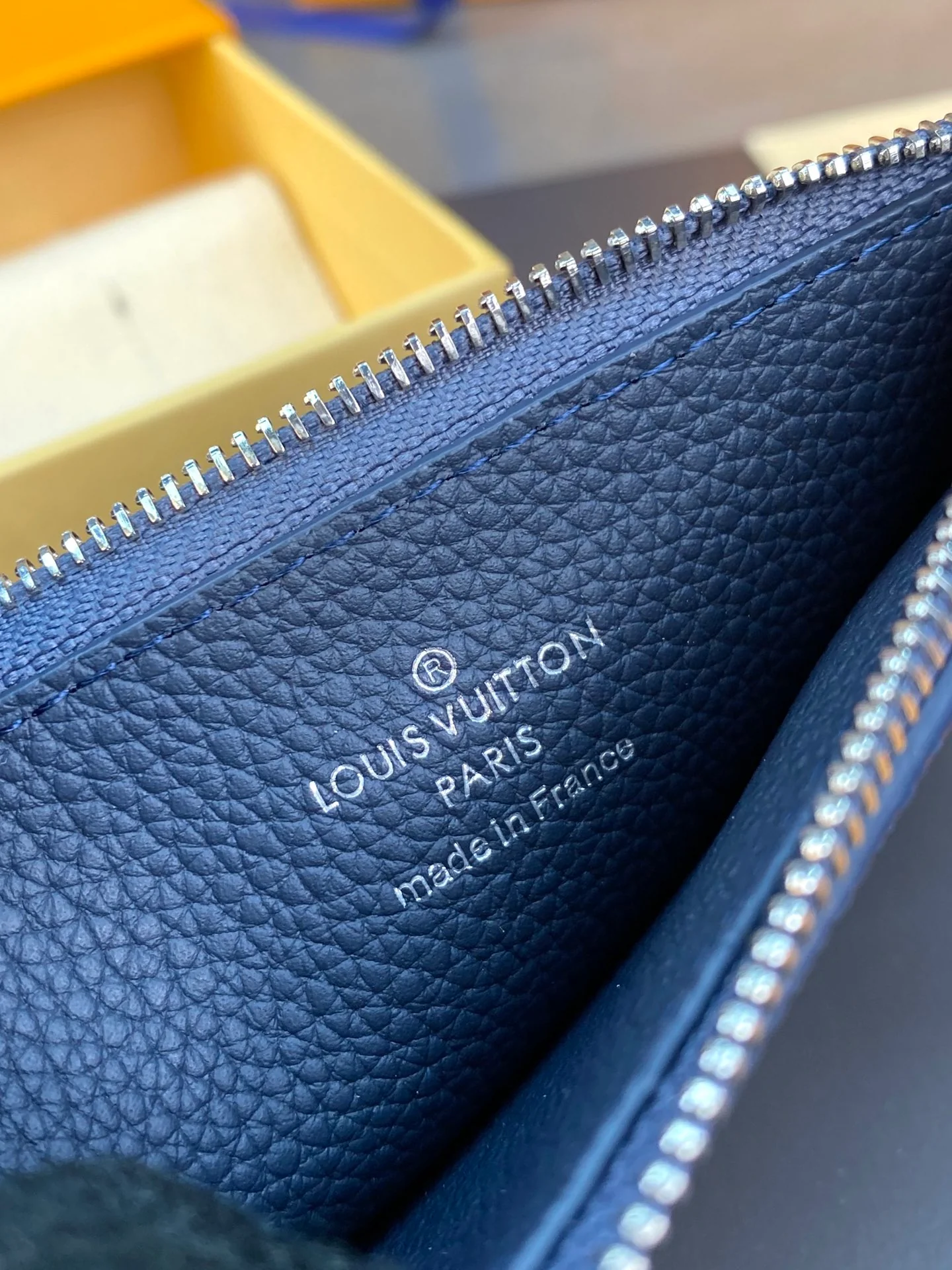 LV-m82068-держатель для монет и карт, темно-синий