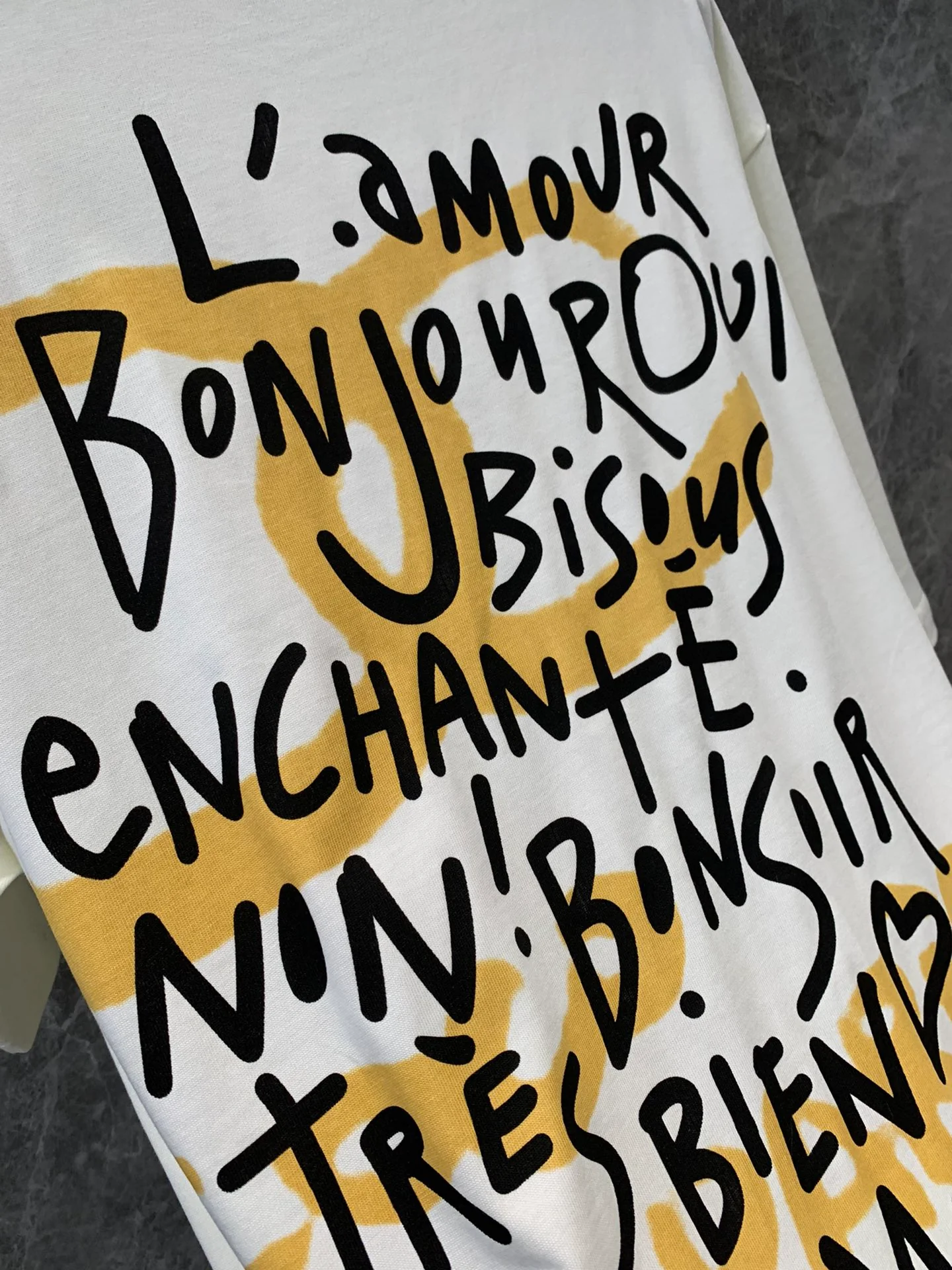 Chanel - 2404 - Футболка с коротким рукавом с принтом в виде парфюма