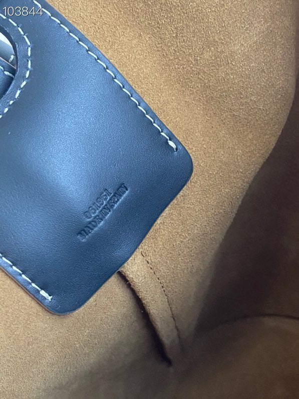 Loewe - Новая сумка-ведро из жаккардовой ткани