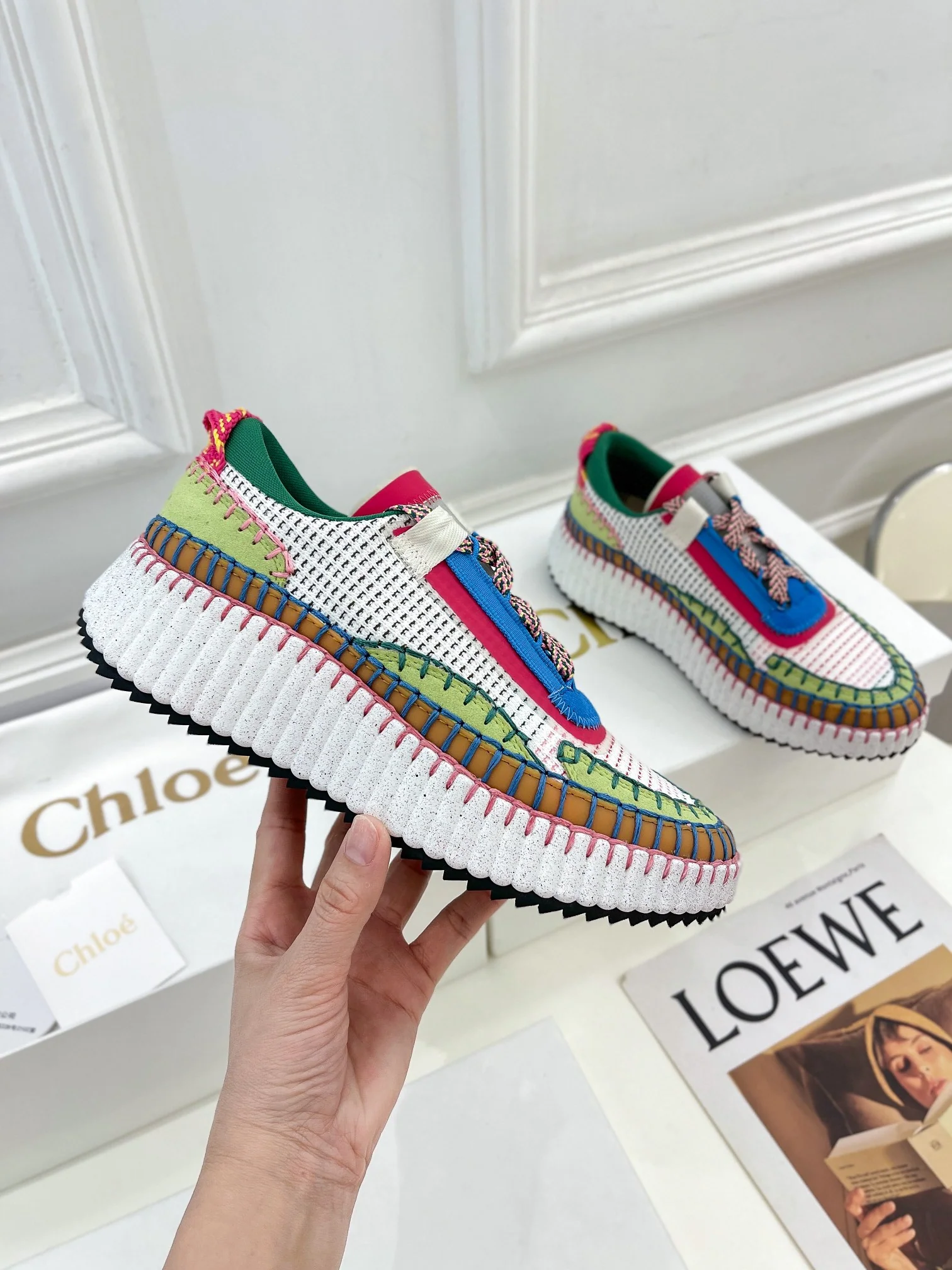 Повседневные туфли Chloe Rainbow