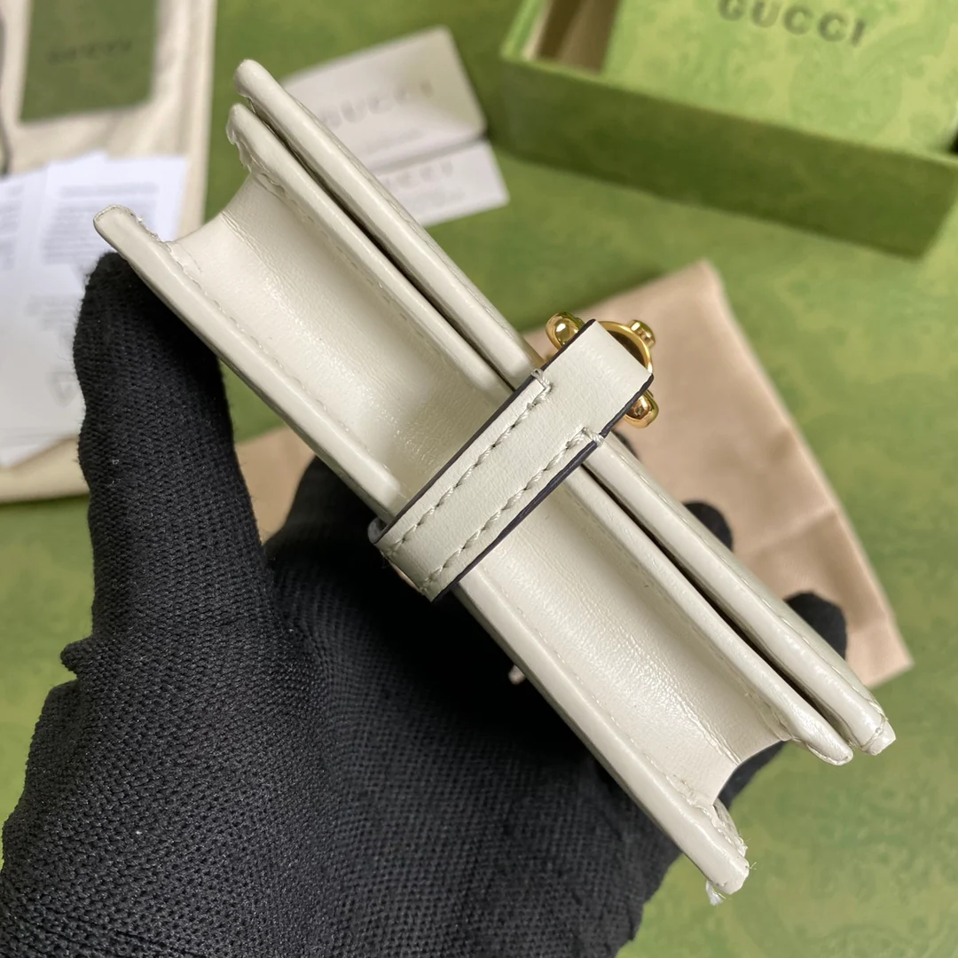 Gucci Jackie1961 系列拉链卡包短夹