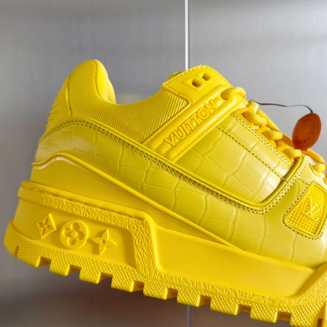 Кроссовки LV Trainer - Повседневная спортивная обувь - Унисекс - Желтые