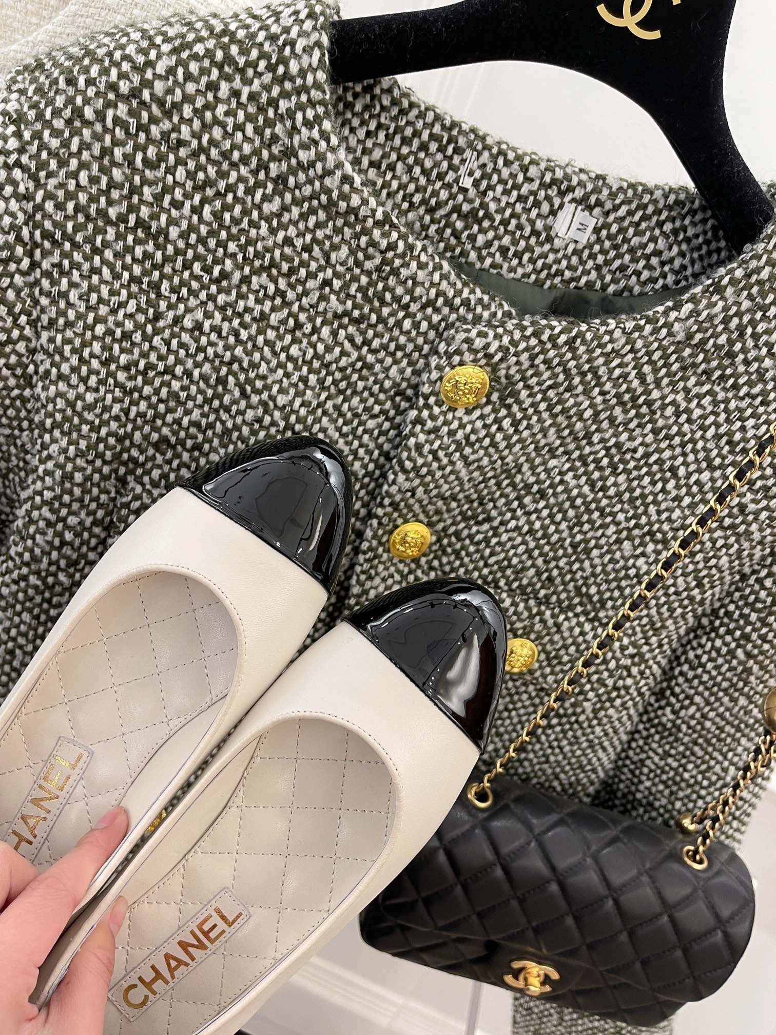 Chanel - Изысканная цепочка - Туфли Мэри Джейн - 4