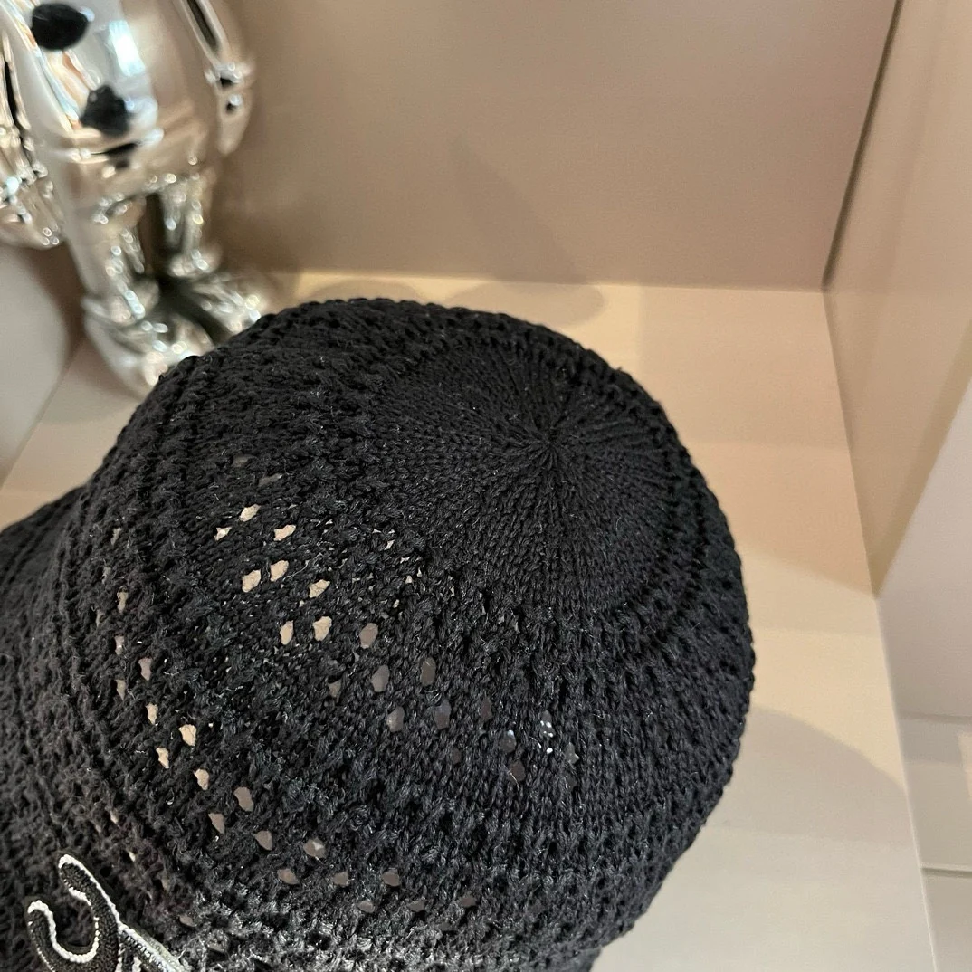 Celine - Новая вязаная панама - Черная