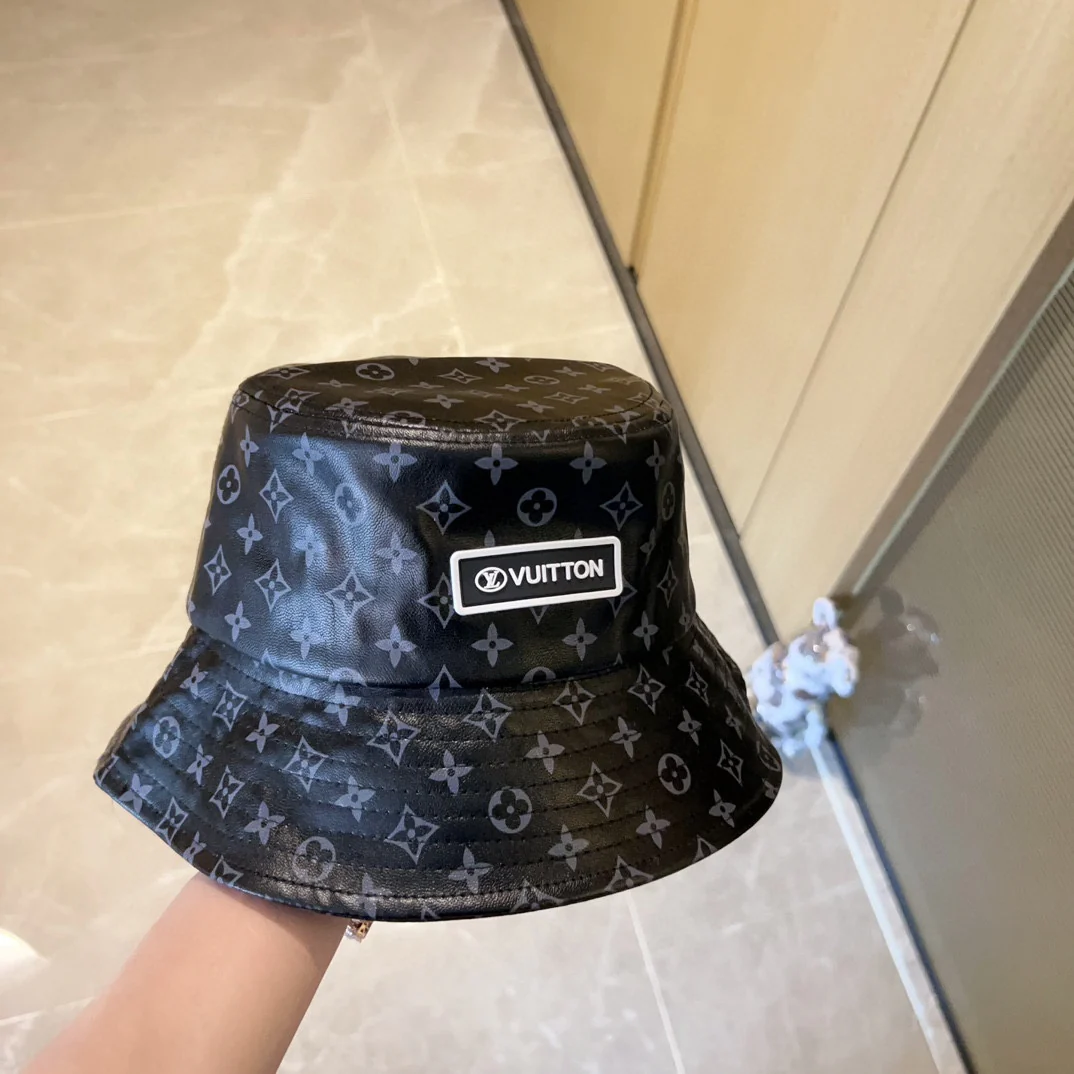 LV - Новейшая кожаная рыбацкая шляпа 2023 года