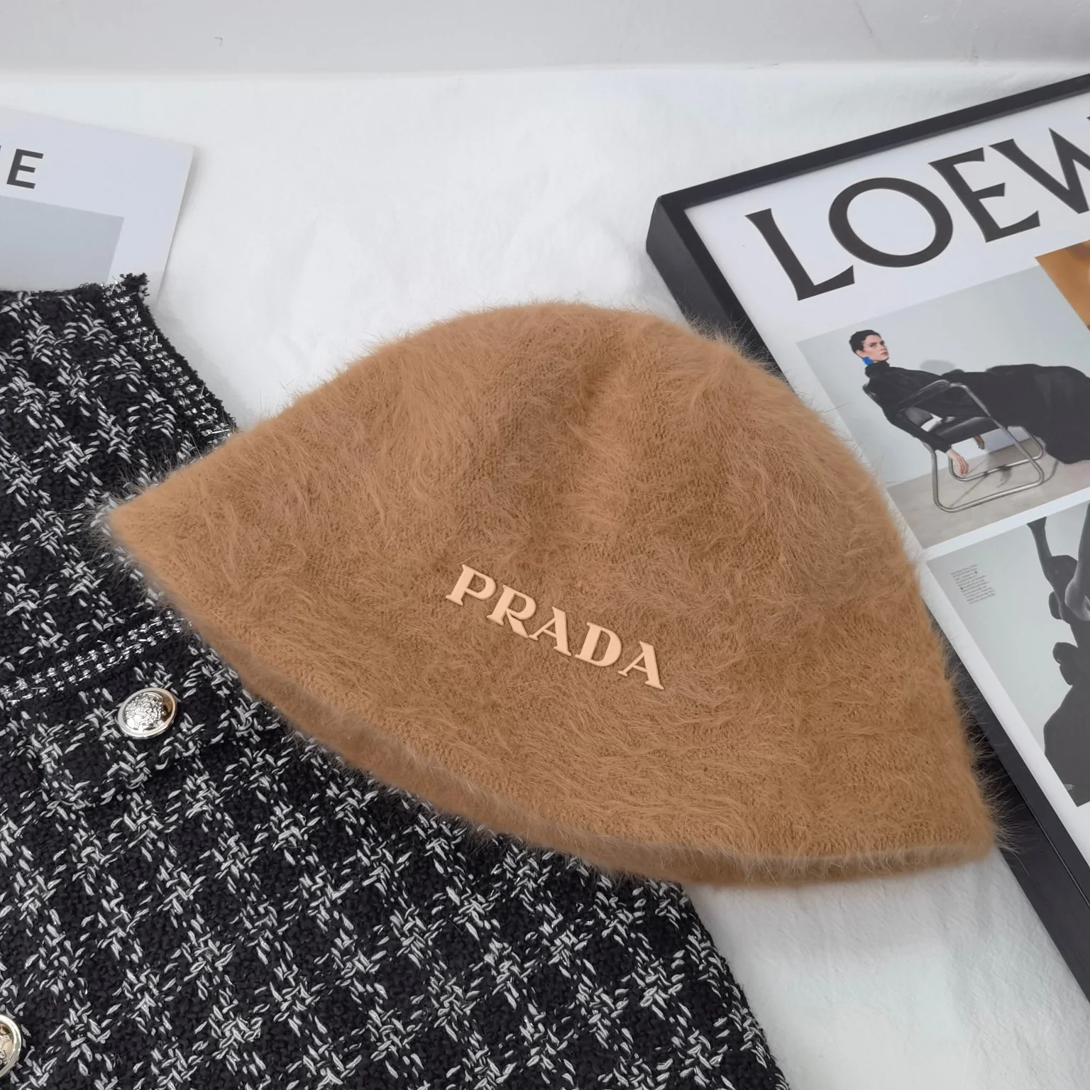 Двусторонняя рыбацкая шляпа Prada