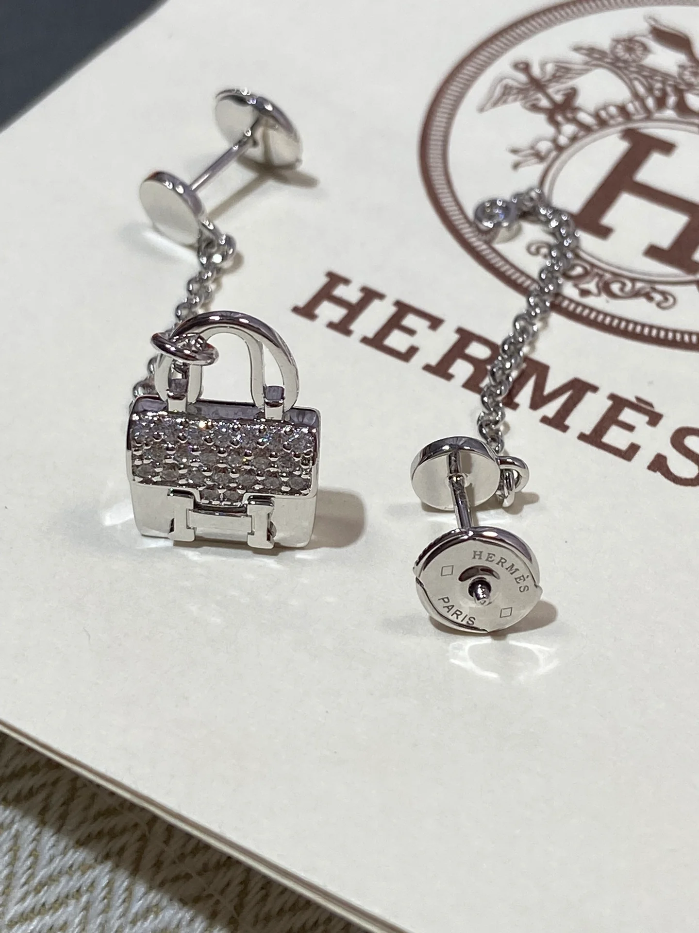 Серьги Hermes 033