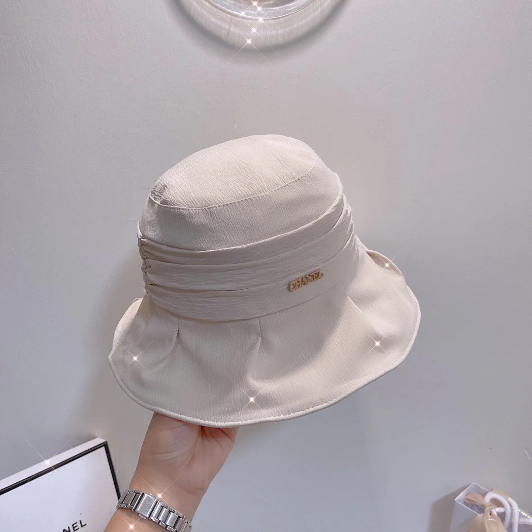 Chanel - Складная солнцезащитная шляпа - 1