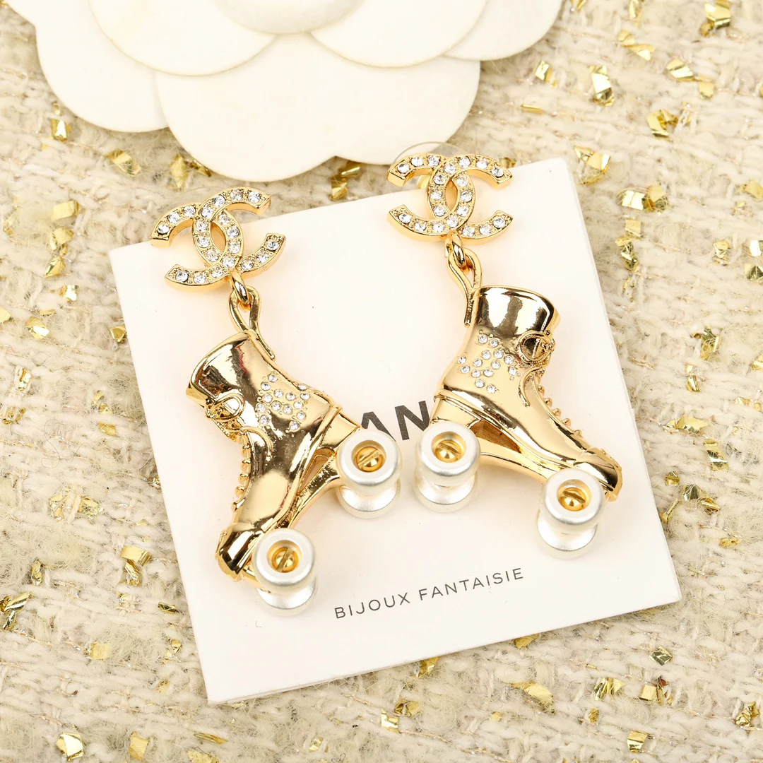 Серьги Chanel 905