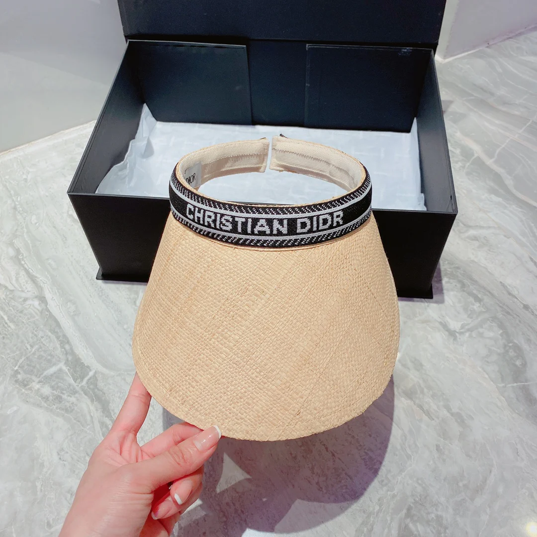 Соломенная шляпа Dior от солнца - 1