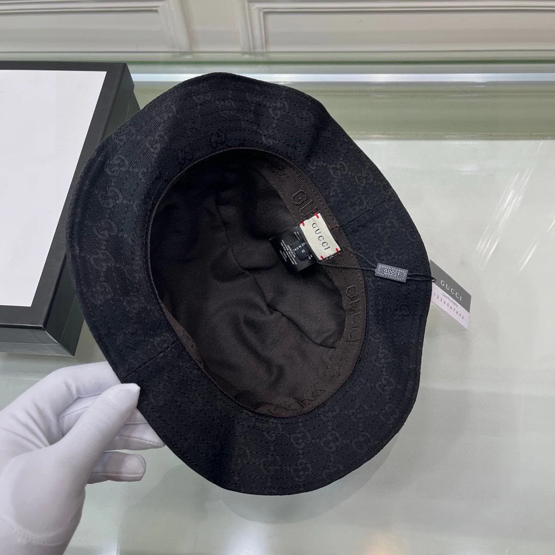 Панама Gucci Classic Webbing Bucket Hat - conk3