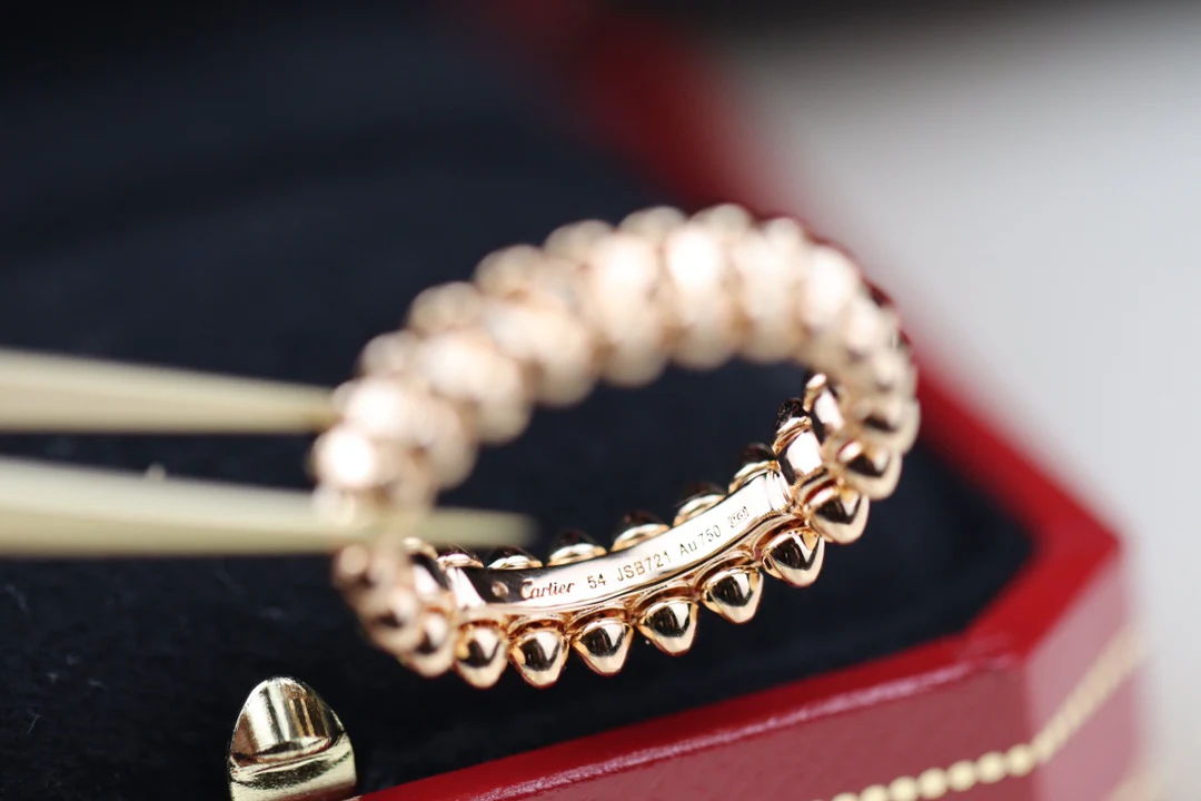 Кольцо Cartier Clash - розовое и белое золото