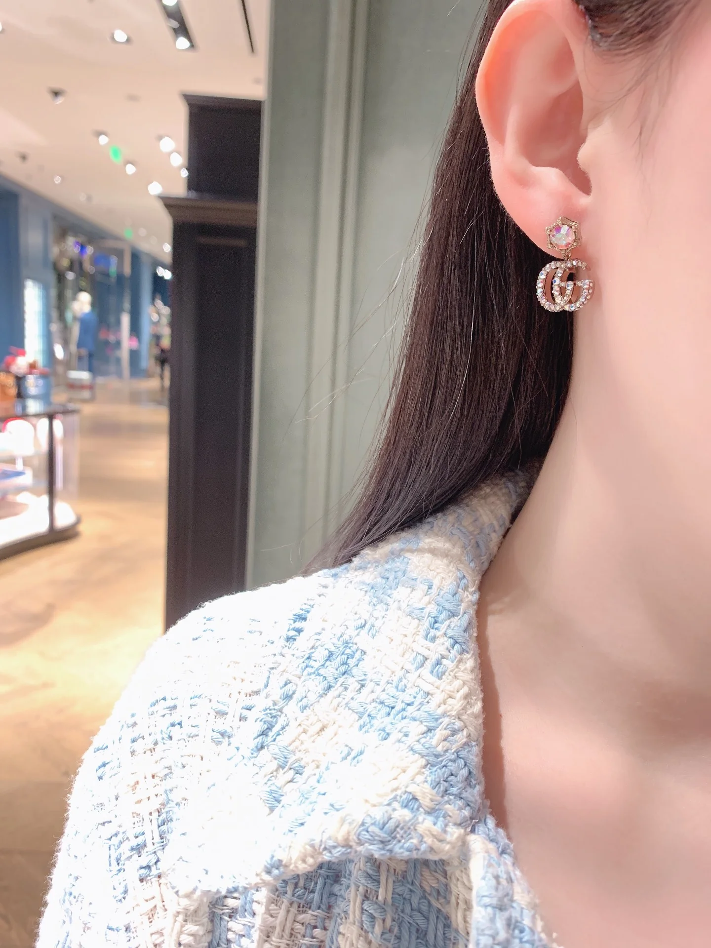 Серьги Gucci 010