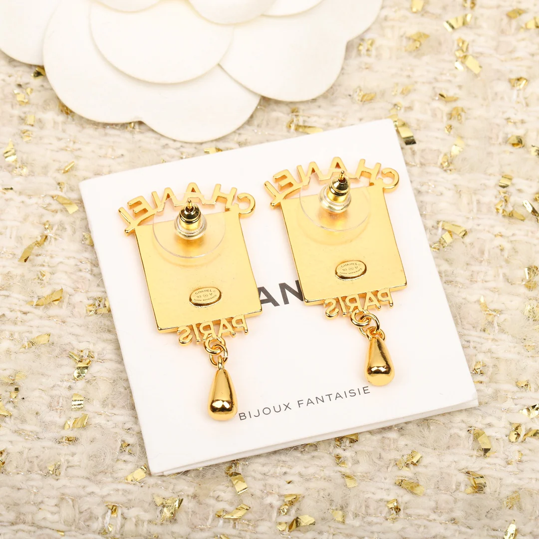 Серьги Chanel 1038