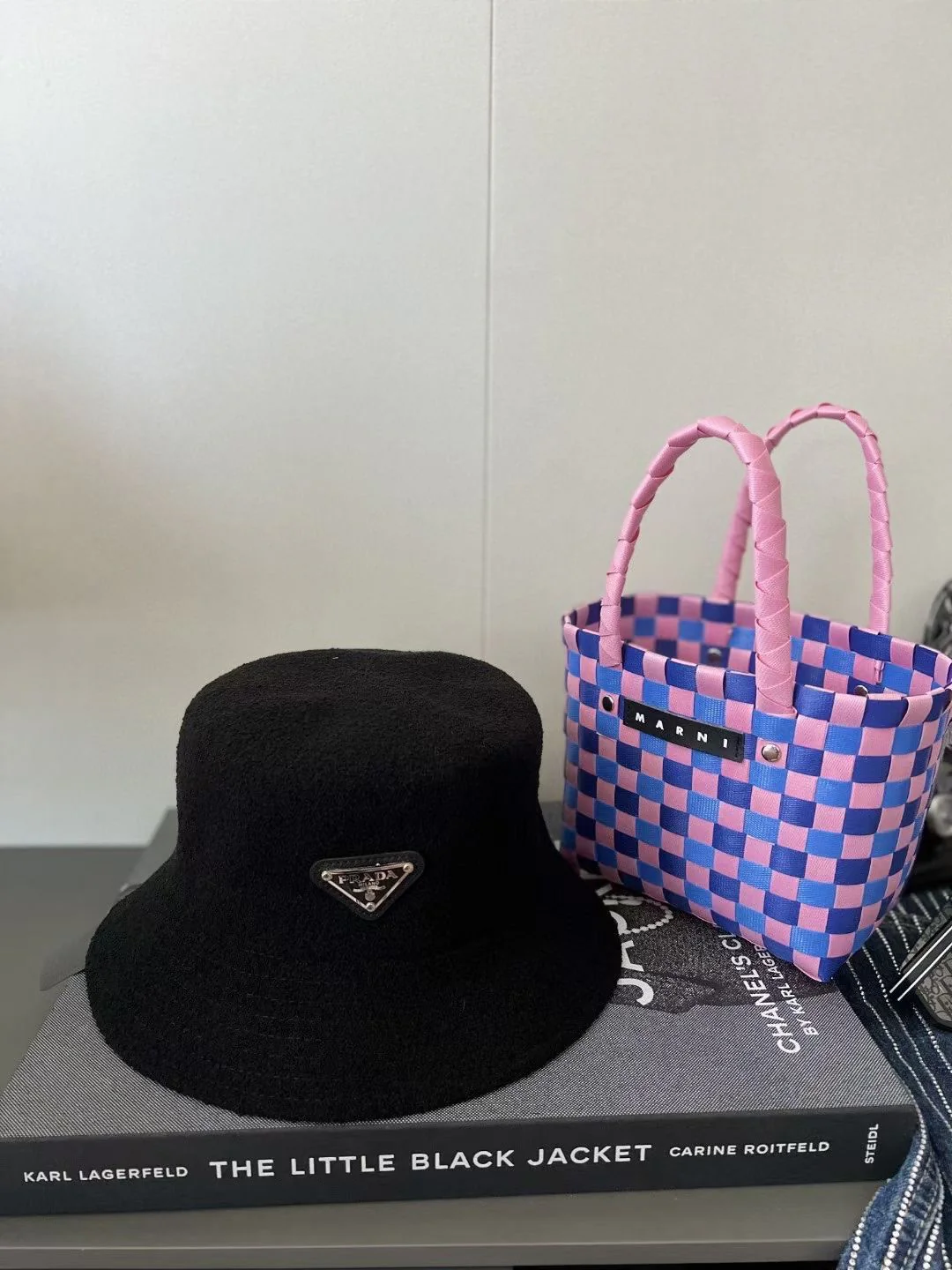 Prada - Рыбацкая шляпа из махровой ткани