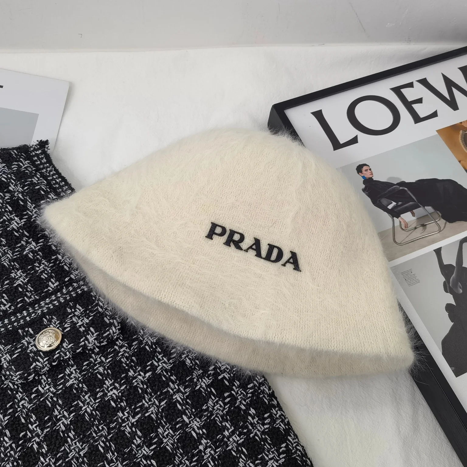 Двусторонняя рыбацкая шляпа Prada