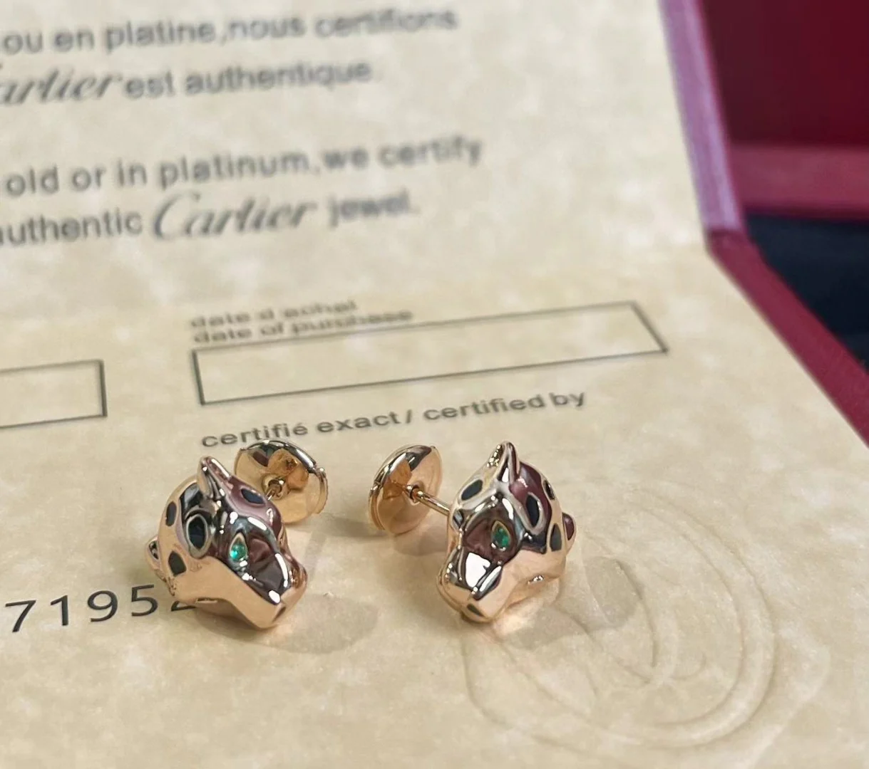 Серьги Cartier 060