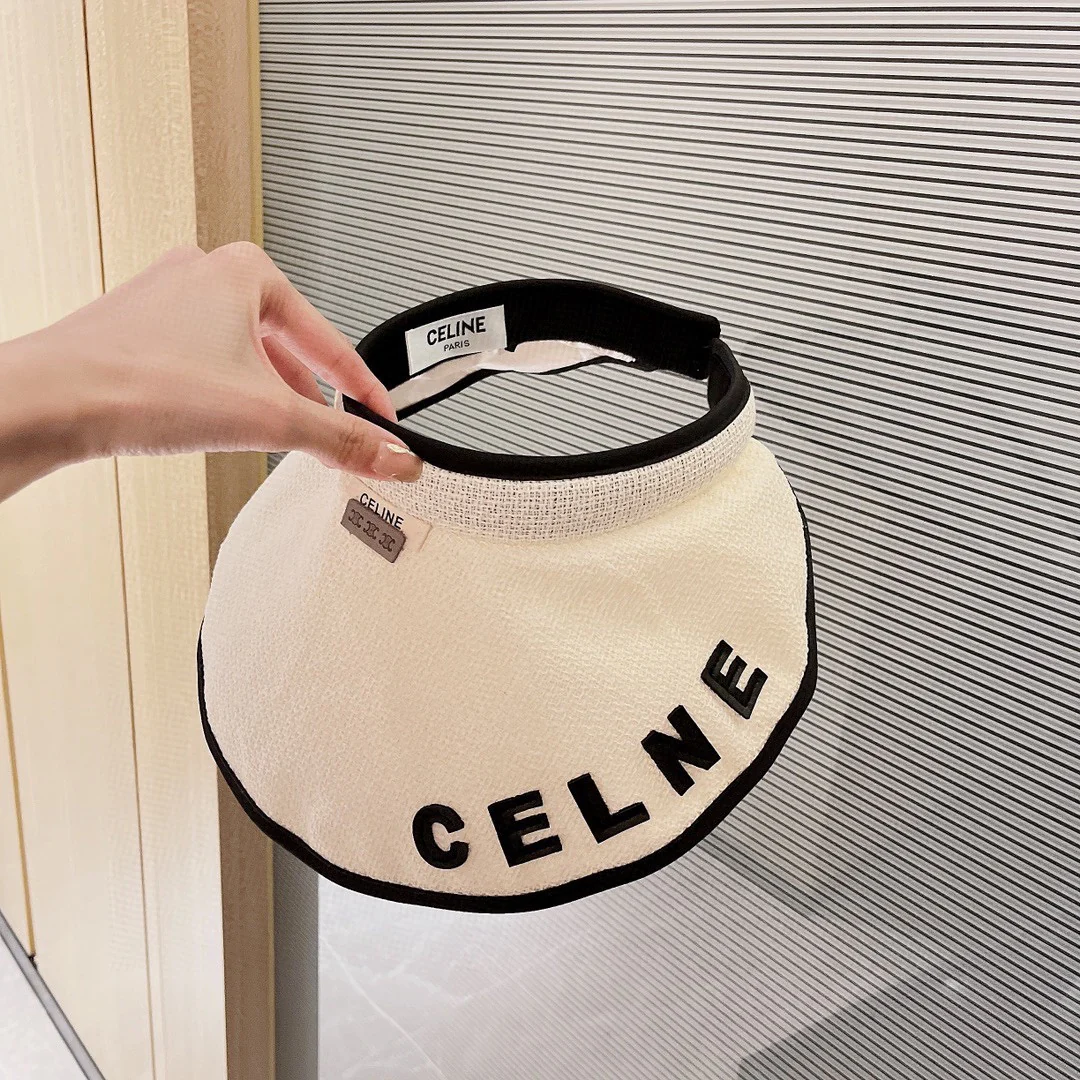 Новая большая летняя солнцезащитная шляпа Celine 2022 года - 1 шт.