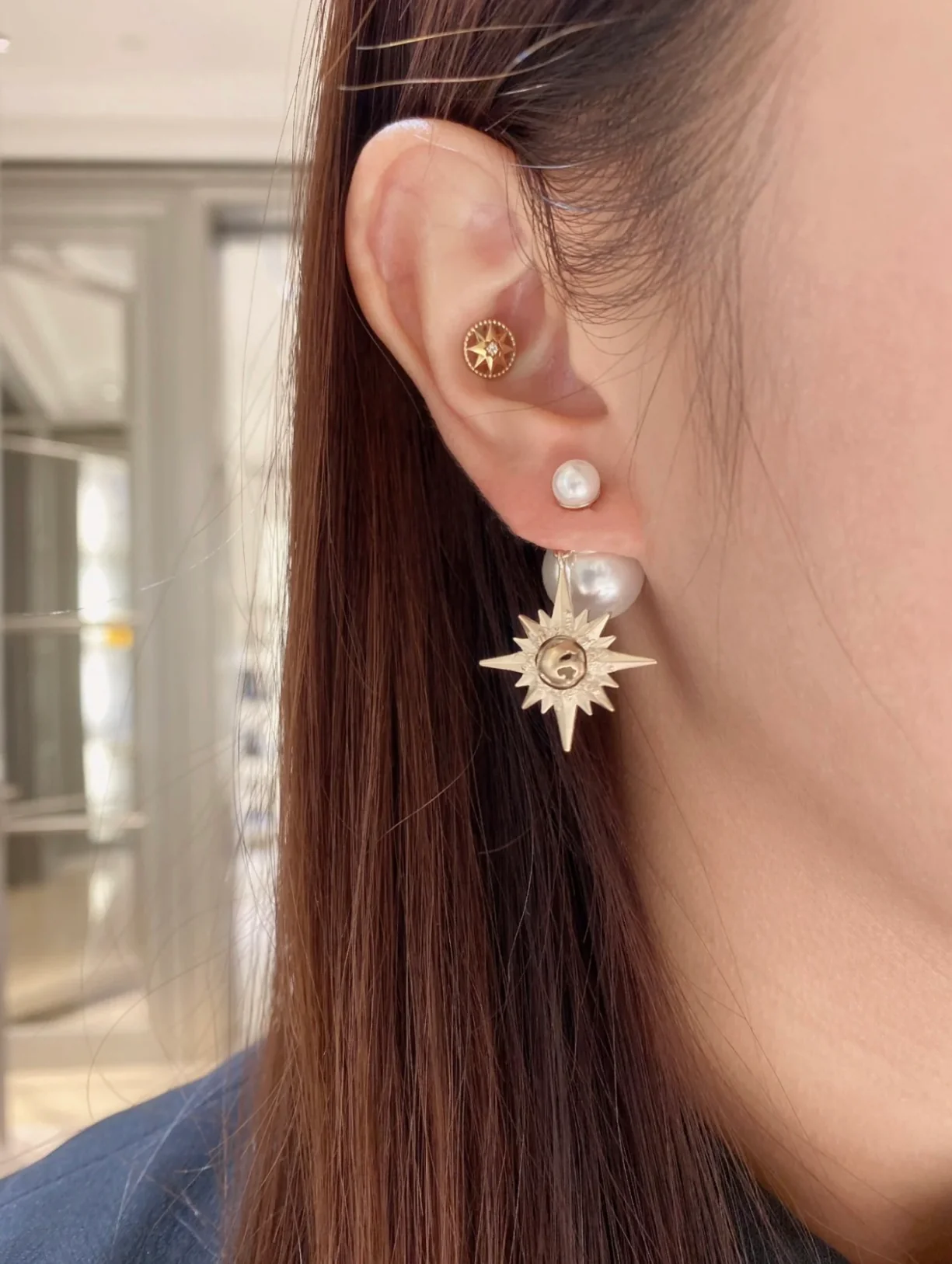 Серьги Dior 047