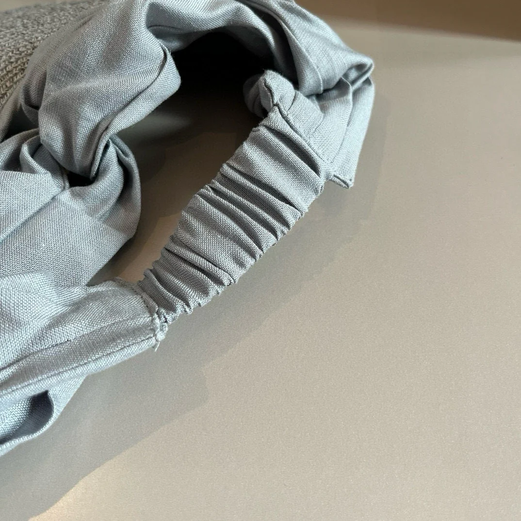 Miu Miu - Солнцезащитная шляпа в стиле пэчворк - Серая