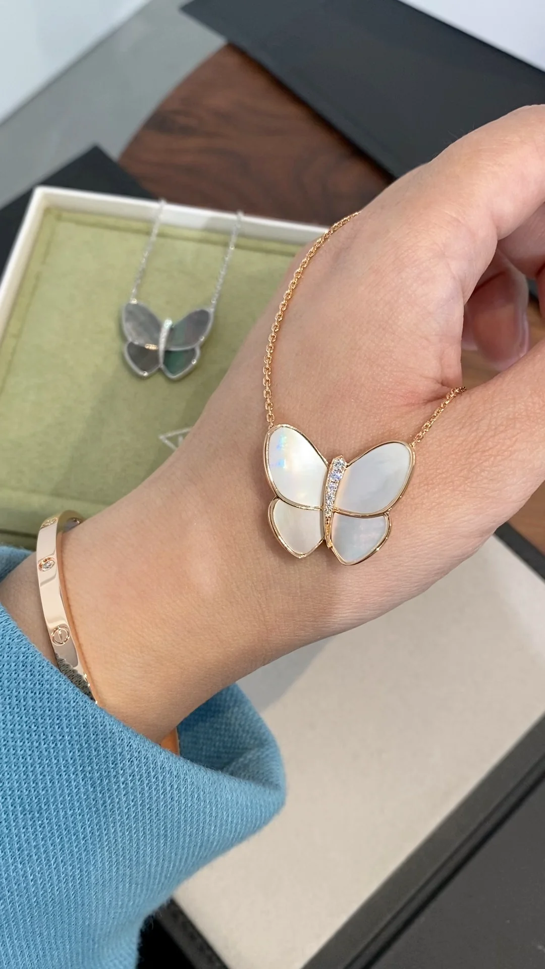 VCA - Колье - Большая бабочка