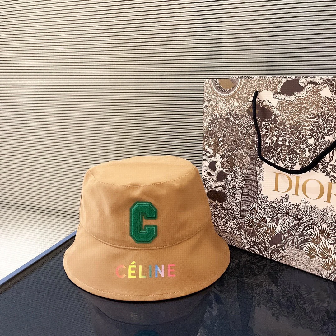 Celine - Панама с простым узором - 3 цвета - 2