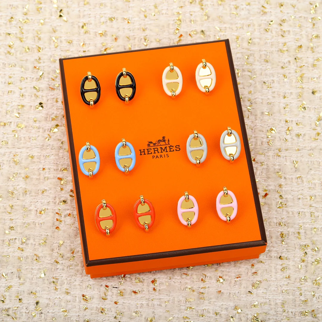 Серьги Hermes 023