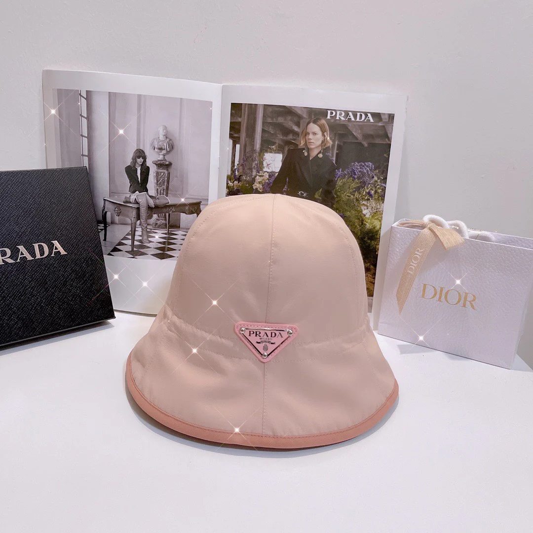 Prada - Простая летняя рыбацкая шляпа - 1