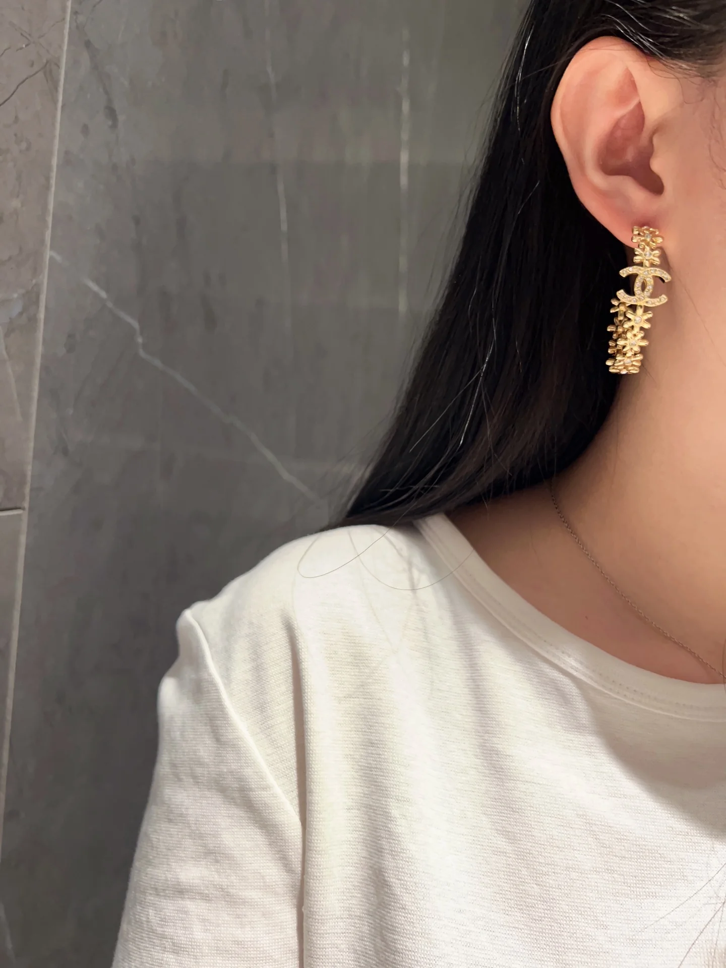 Серьги Chanel 752