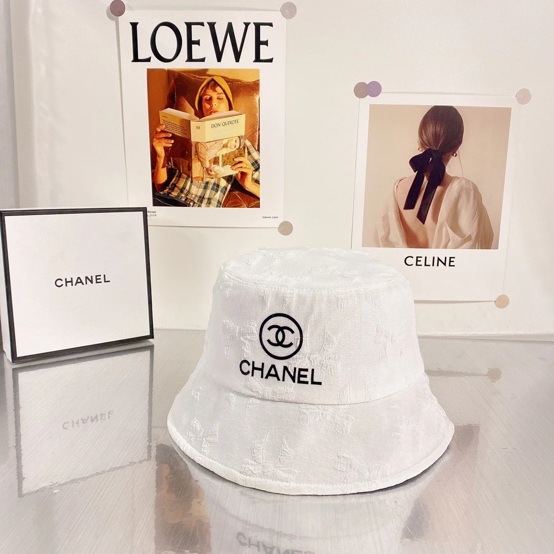 Новинка 2022 года от Chanel - Рыбацкая шляпа - Белая - 1