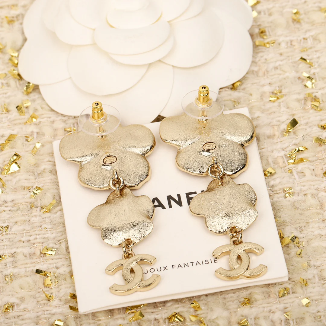 Серьги Chanel 1008