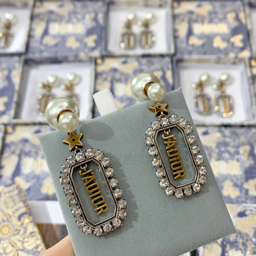 Серьги Dior - 15