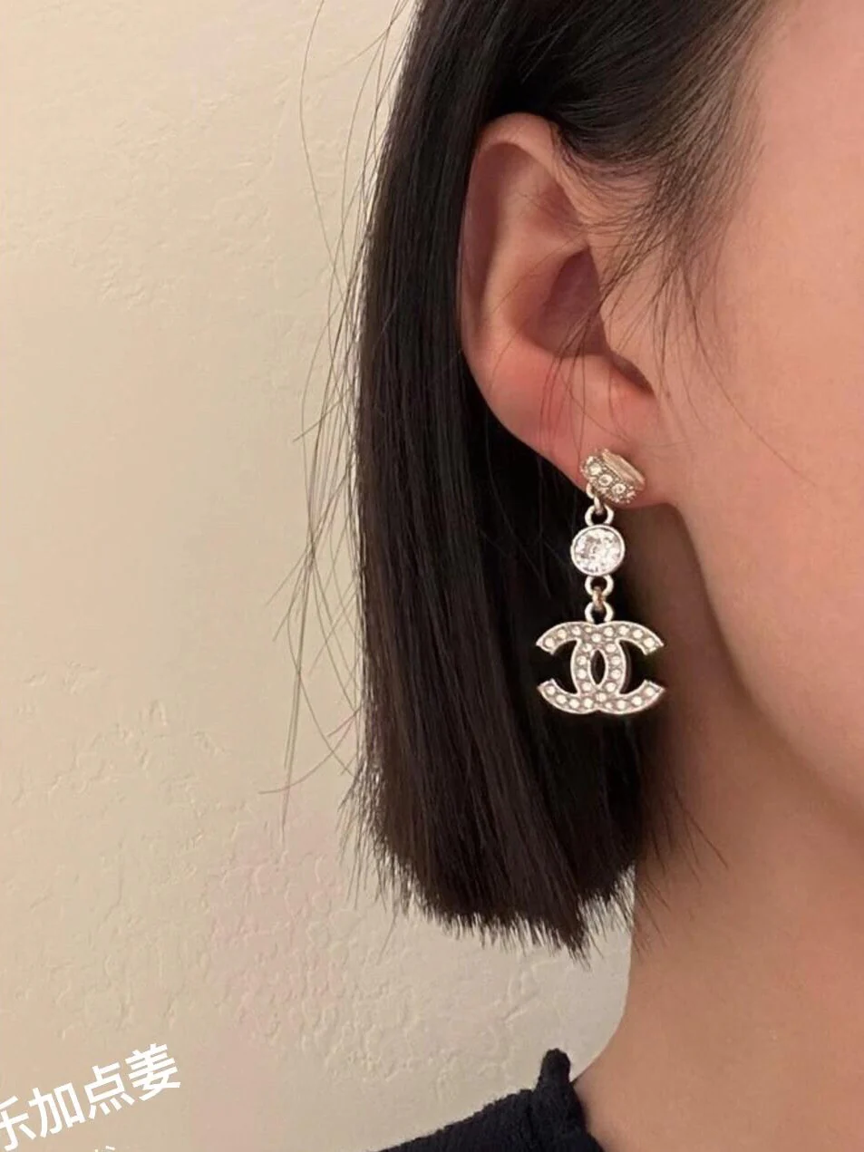 Серьги Chanel 986