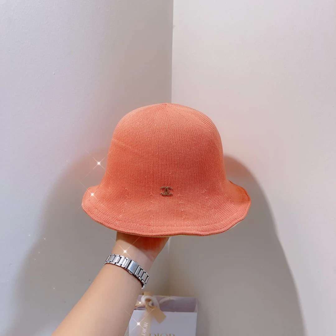 Chanel - Двусторонняя рыбацкая шляпа - Можно носить с обеих сторон