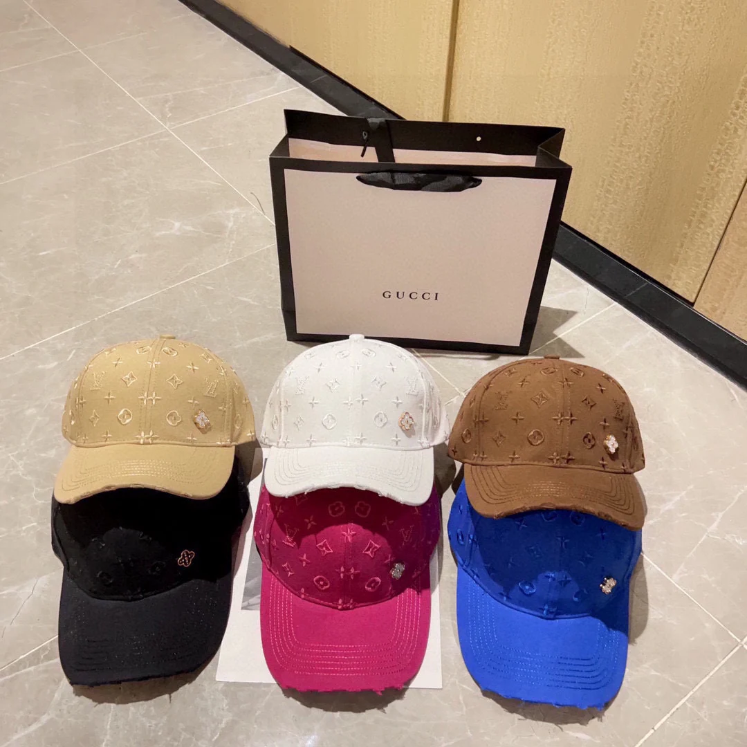 Новая бейсболка LV 2023 с вышитой монограммой, желтая.