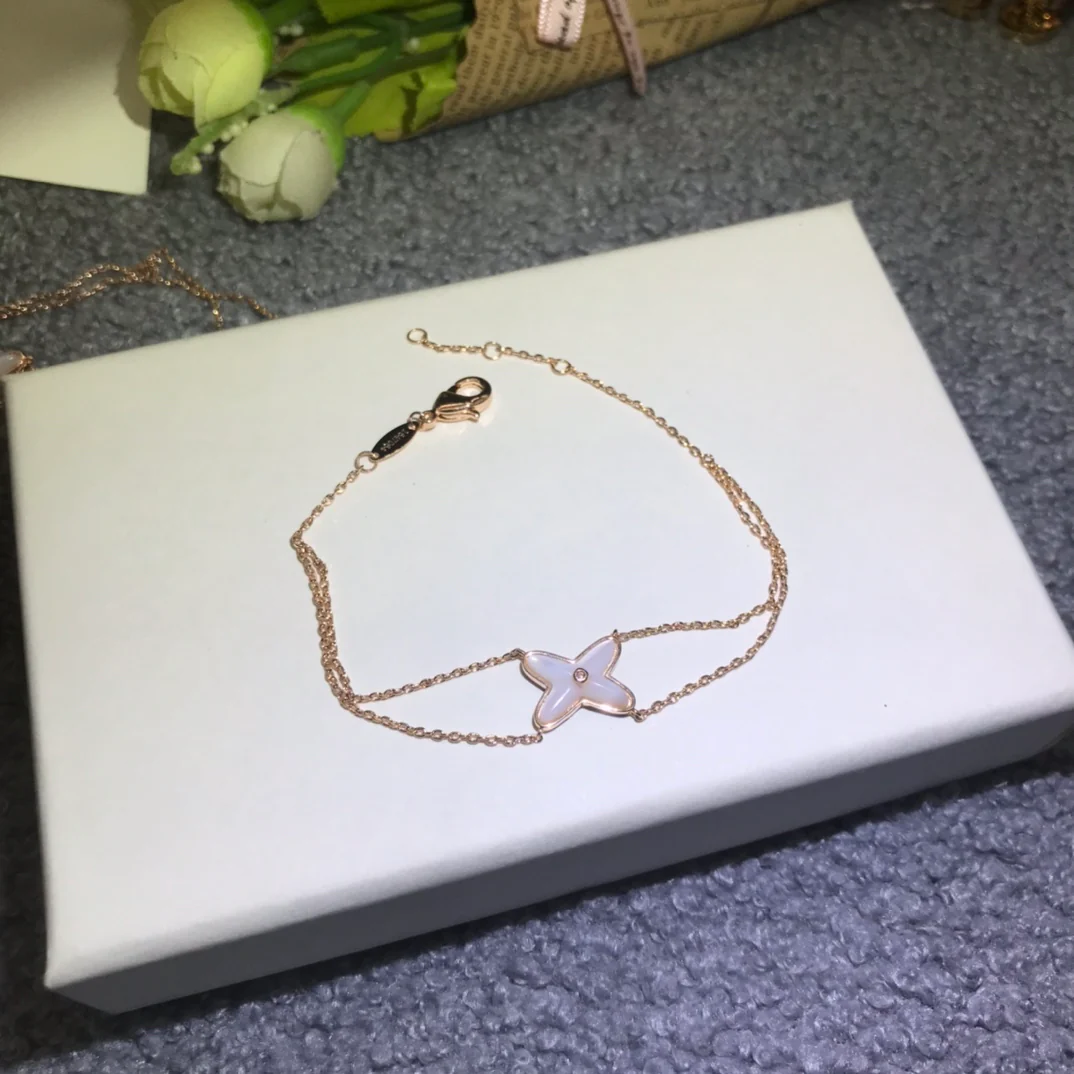 Chaumet - Белый перламутр - Колье - Серьги - Браслет